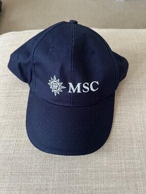 MSC Embroidered Navy Baseball Cap